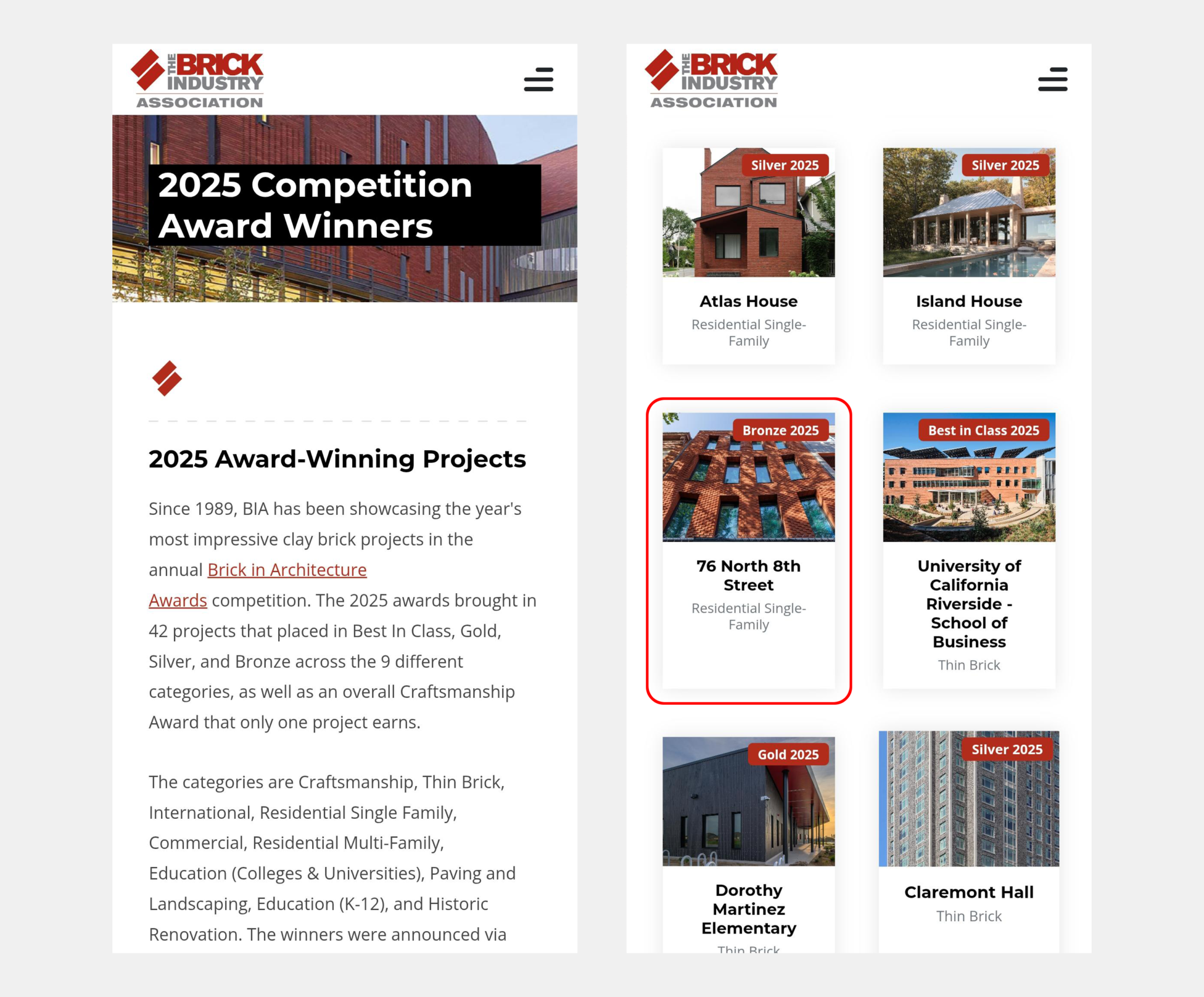 76 N 8th Street Wins a BIA 2025 Brick in Architecture Award - pa|nyc